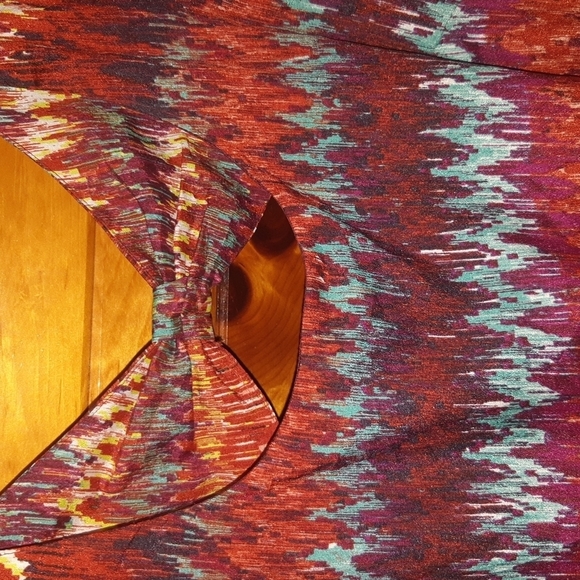 Lily Rose Rust/Mint Dress 297 - Picture 5 of 8